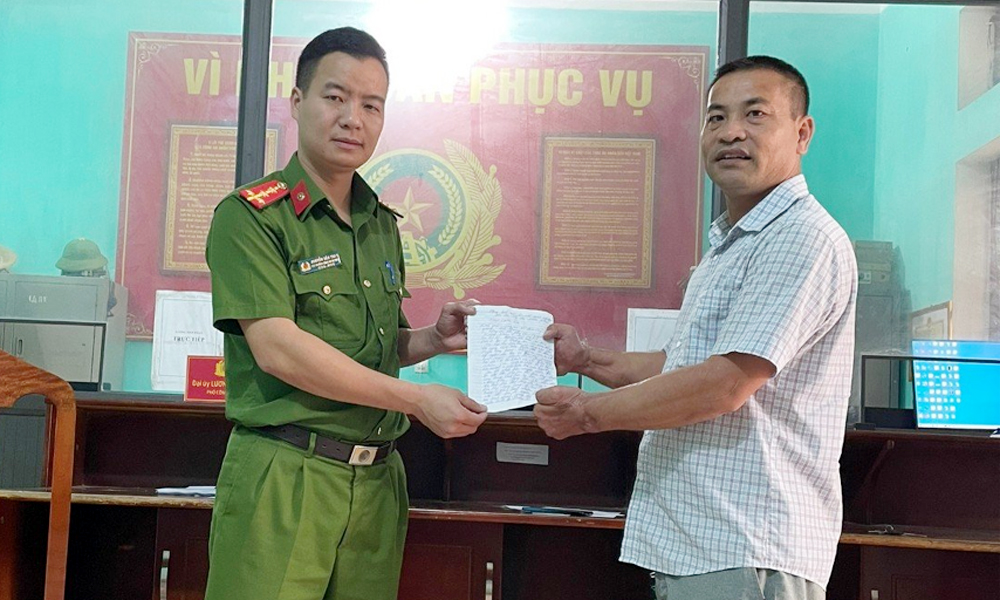 Hỗ trợ người dân nhận lại 170 triệu đồng chuyển khoản nhầm